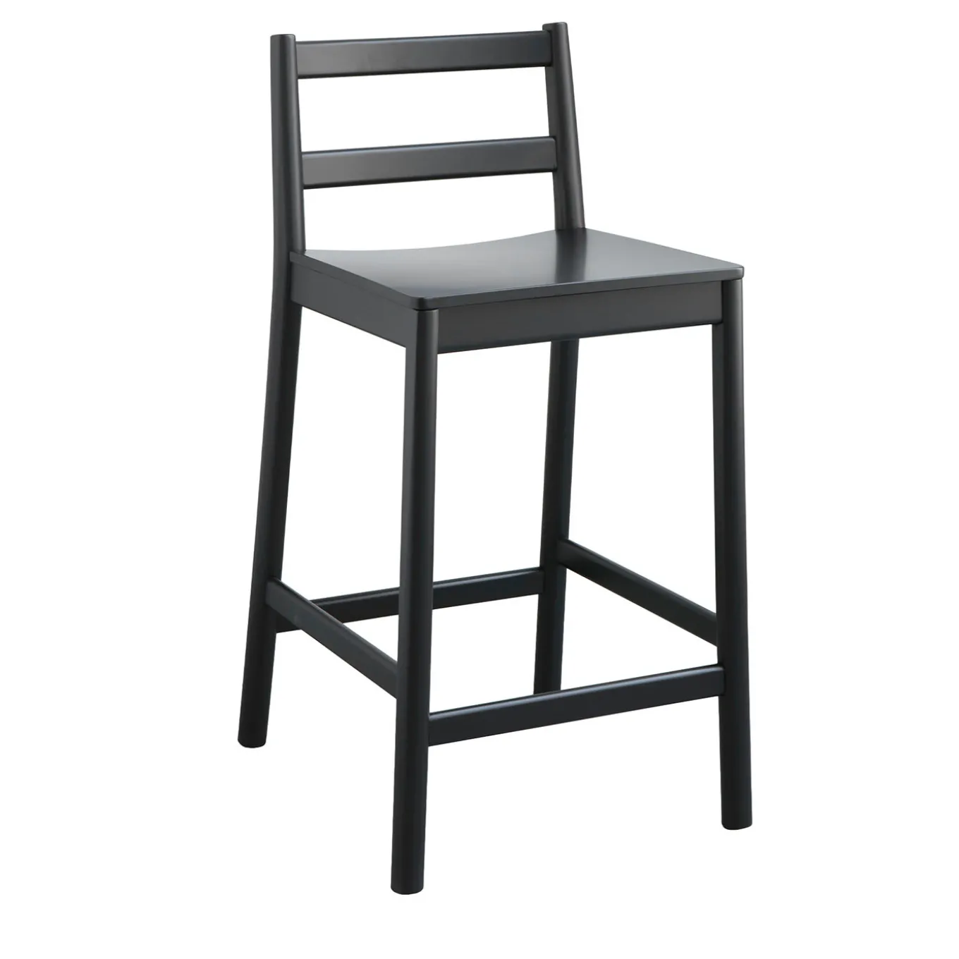 Julie Black Stool by Emilio Nanni