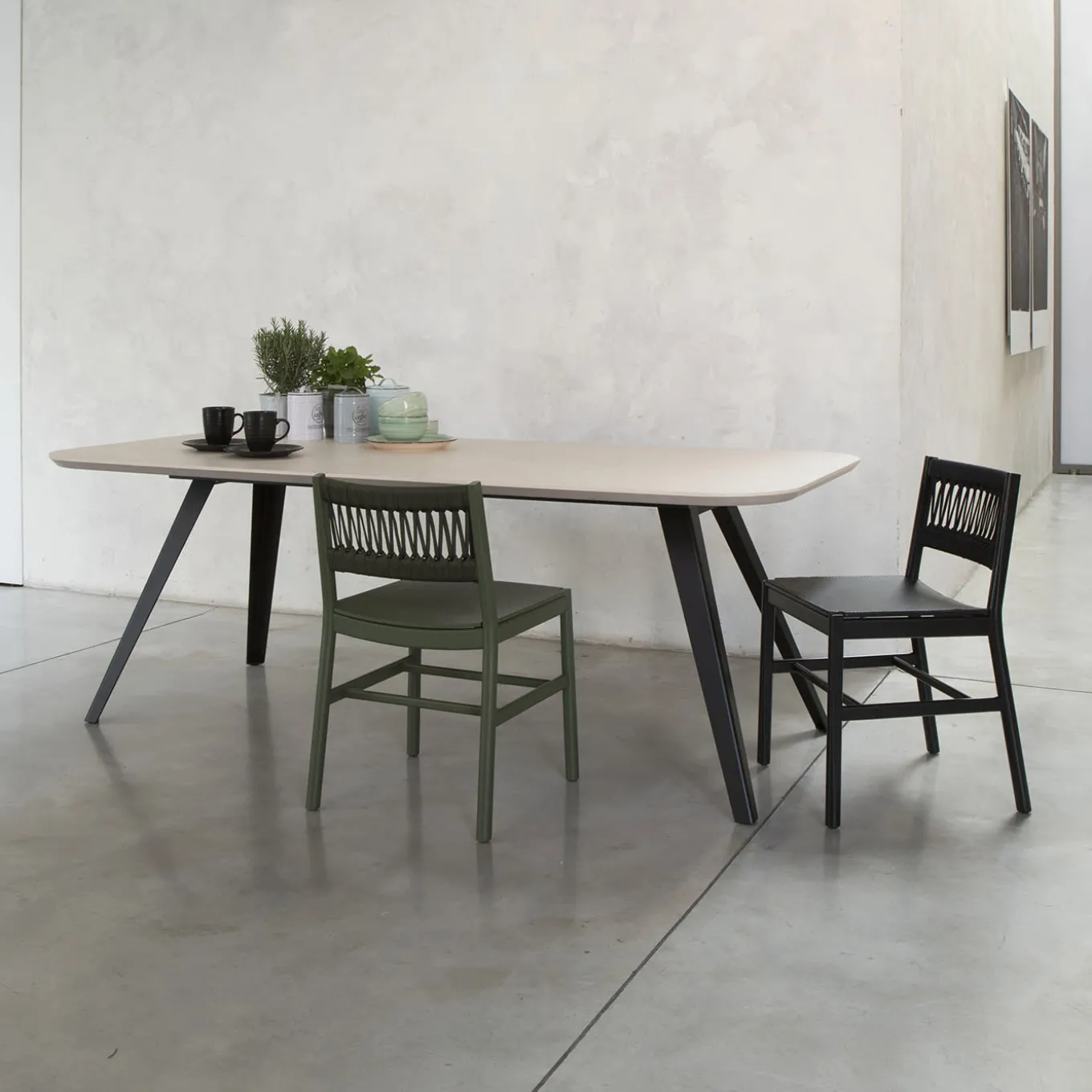 Julie Green Chair by Emilio Nanni