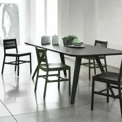 Julie Green Chair by Emilio Nanni