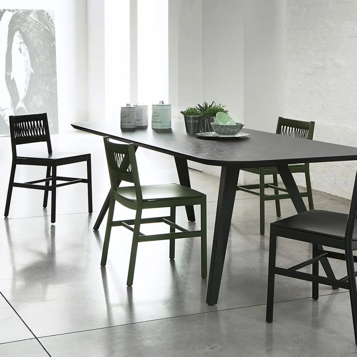 Julie Green Chair by Emilio Nanni