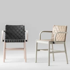 Julie IN Beige Dining Chair by Emilio Nanni