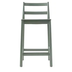 Julie Sage Green Stool by Emilio Nanni