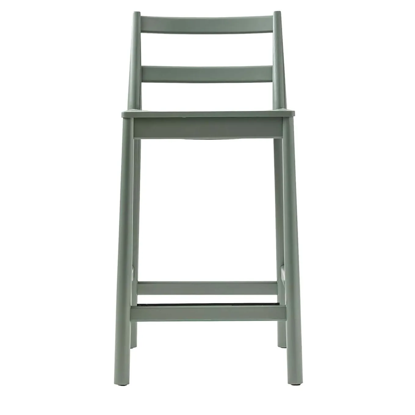 Julie Sage Green Stool by Emilio Nanni