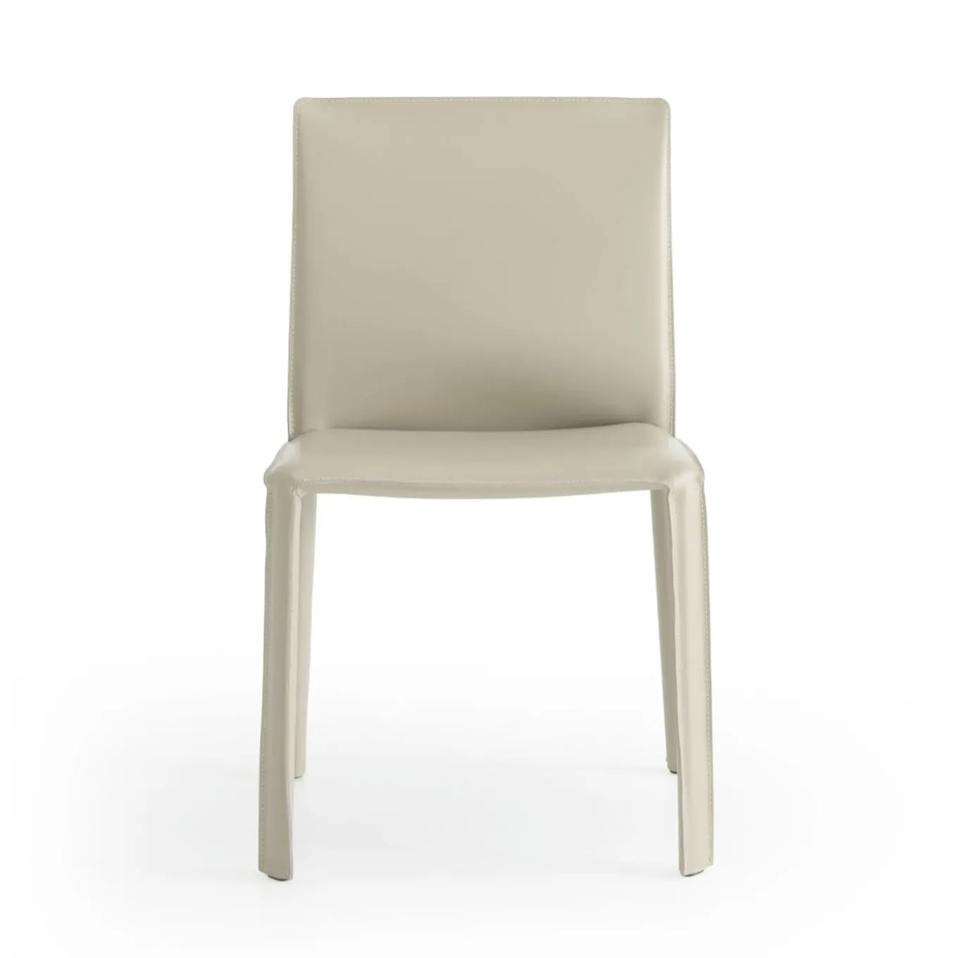 Jumpsuite Beige Leather Chair