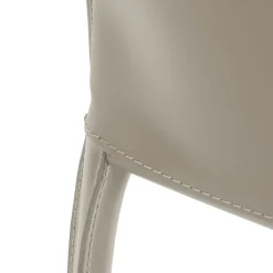 Jumpsuite Beige Leather Chair