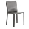 Jumpsuite Gray Leather Chair
