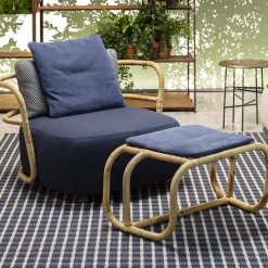 Jungle Large Low Armchair by Massimo Castagna