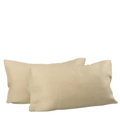 Kanapa Soft-Yellow Set of 2 Pillowcases