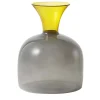 Karaffa Yellow and Gray Carafe by Aldo Cibic
