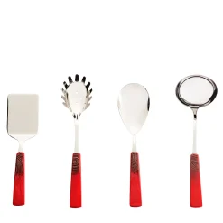 Katai Red Set of Kitchen Utensils