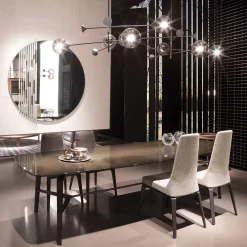 Kendama Bronze 4-Light Chandelier