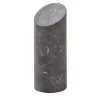 Kilos Black Cylinder Bookend by Elisa Ossino