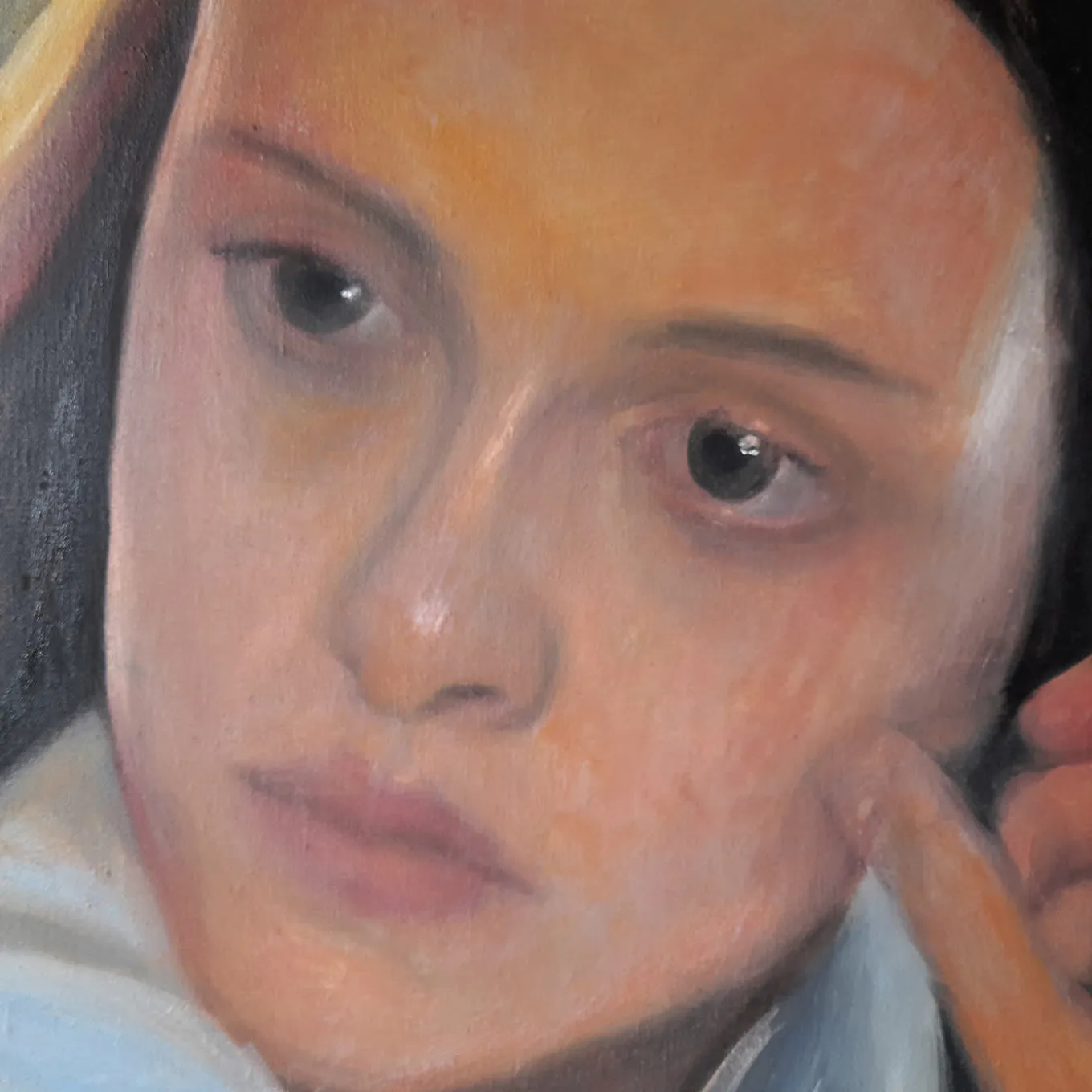 Kim Oil on Linen Painting