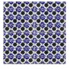 Kimeya Rosina Blue and Gray Set of 4 Tiles by Vincenzo Messina