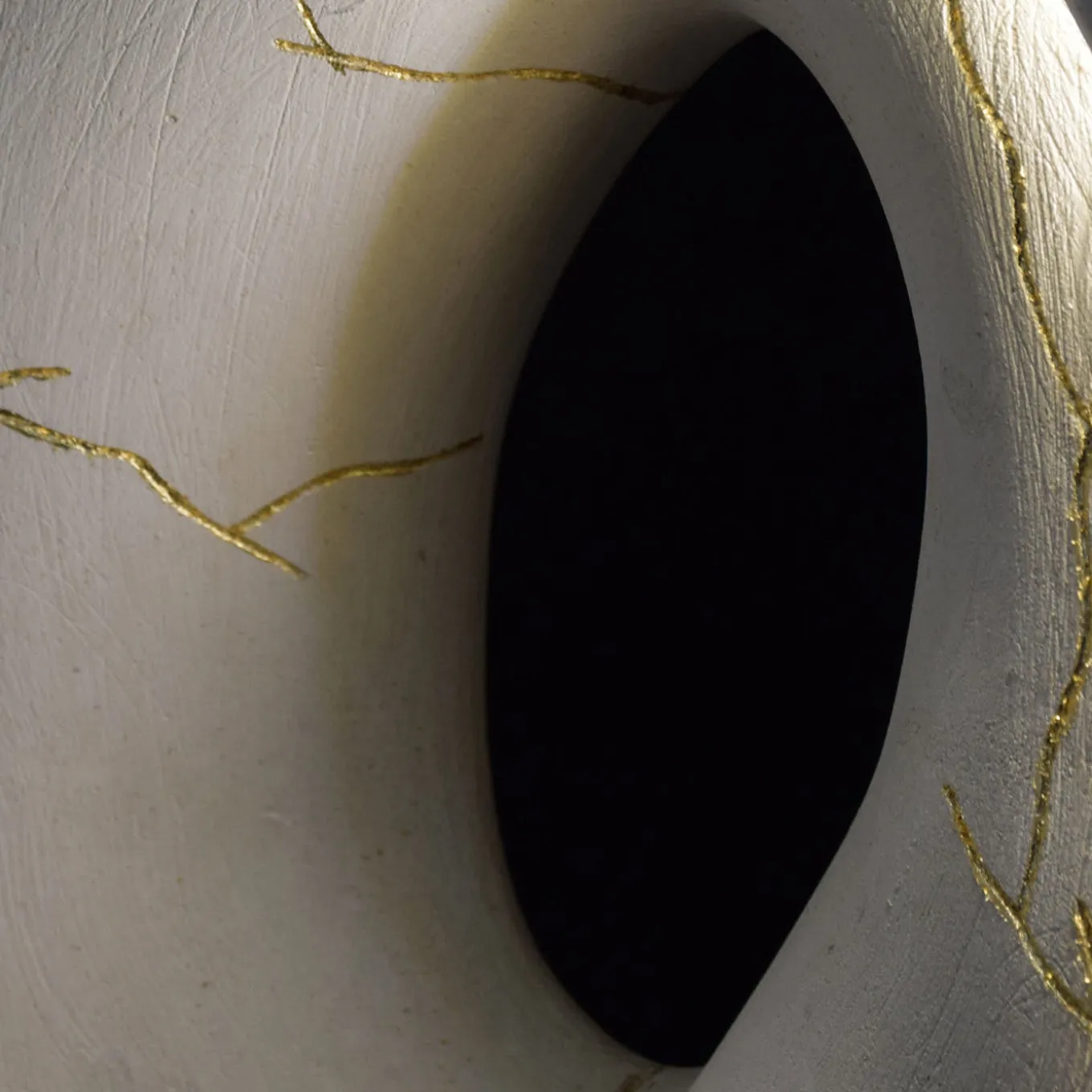 Kintsugi Lecce Stone Sculpture Lamp #1