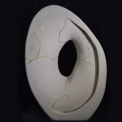 Kintsugi Lecce Stone Sculpture Lamp #1