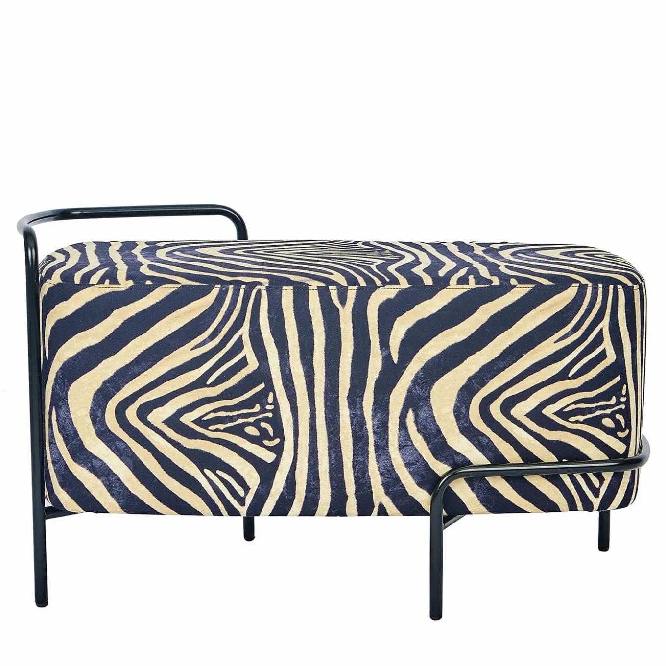 Kiros Peché Zebra-Striped Bench