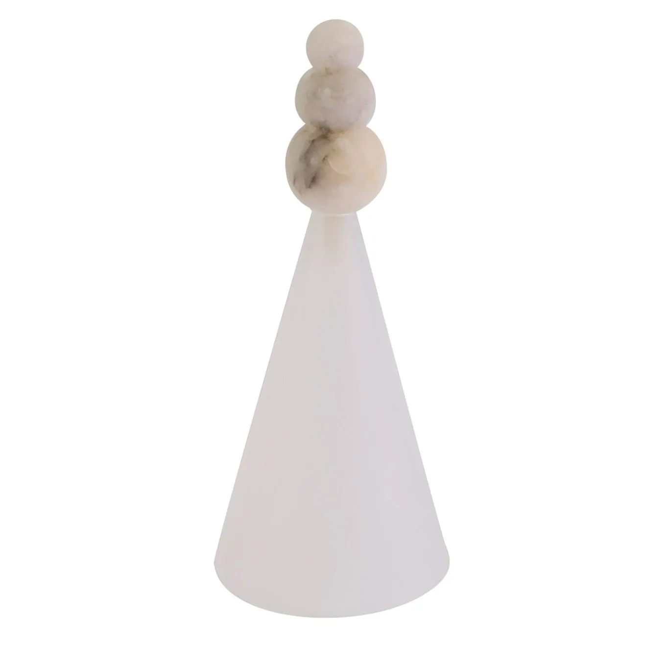 KITE V1 Glass & Alabaster Decorative Bottle