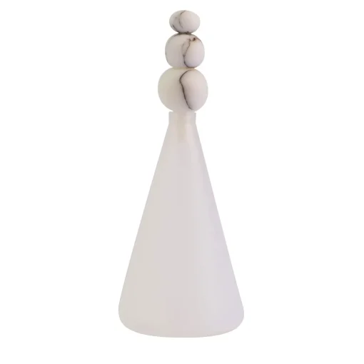 KITE V3 Glass & Alabaster Decorative Bottle