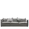 Knit Ecru Sofa by Enrico Cesana
