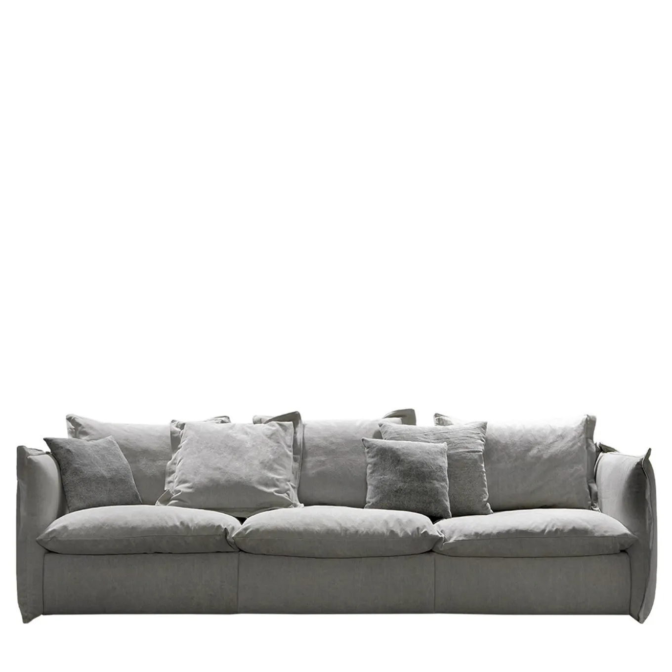 Knit Ecru Sofa by Enrico Cesana