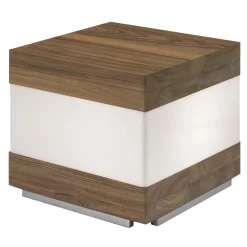 Koi Teak Floor Lamp
