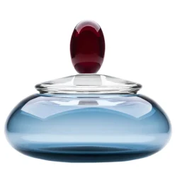 Kountess Red-Blue Container with Lid