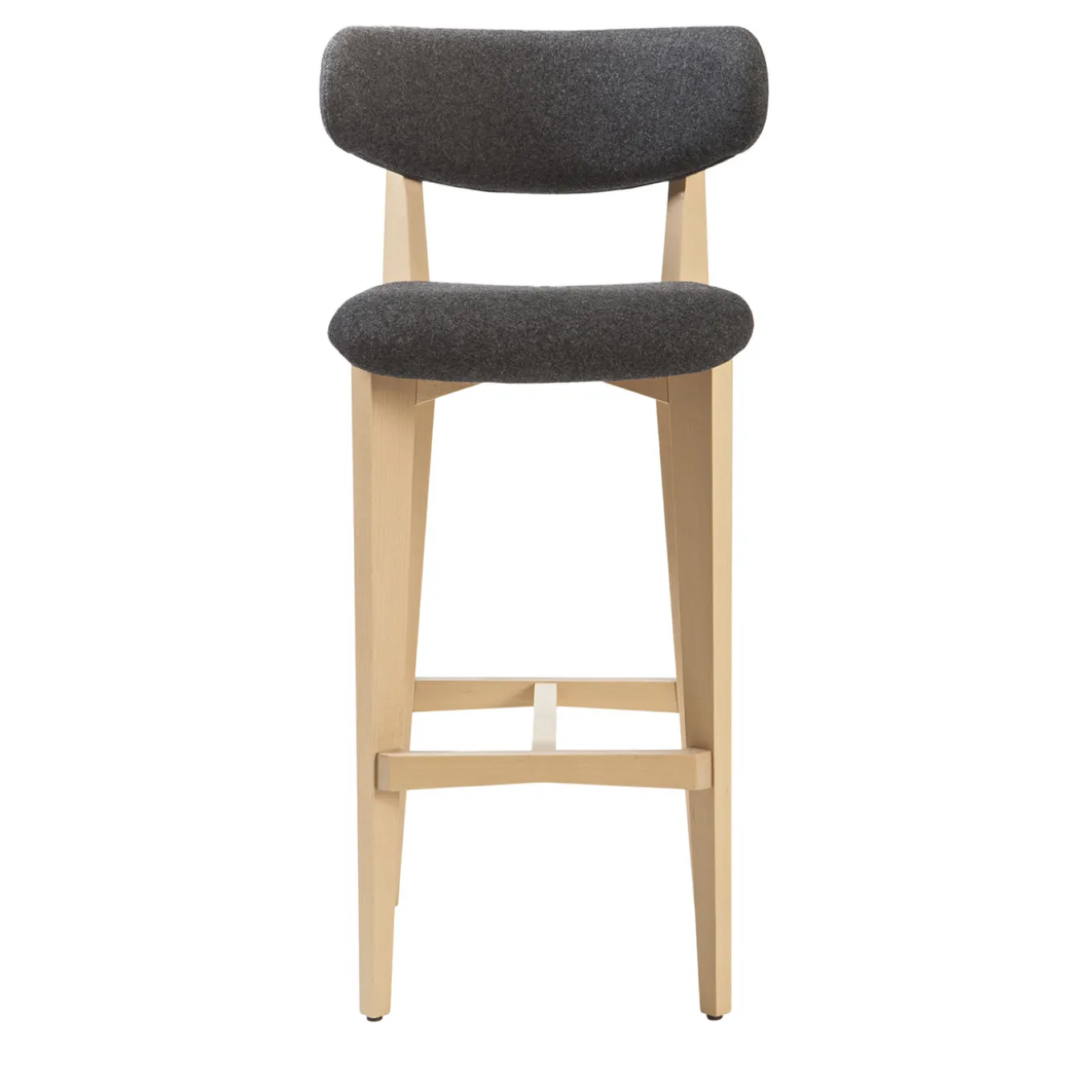 Ksenia Gray Bar Stool by Massimo Iosa Ghini