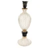 24KT Golden & Black Footed Bottle