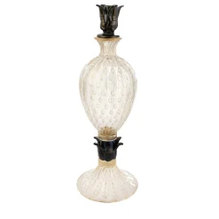 24KT Golden & Black Footed Bottle