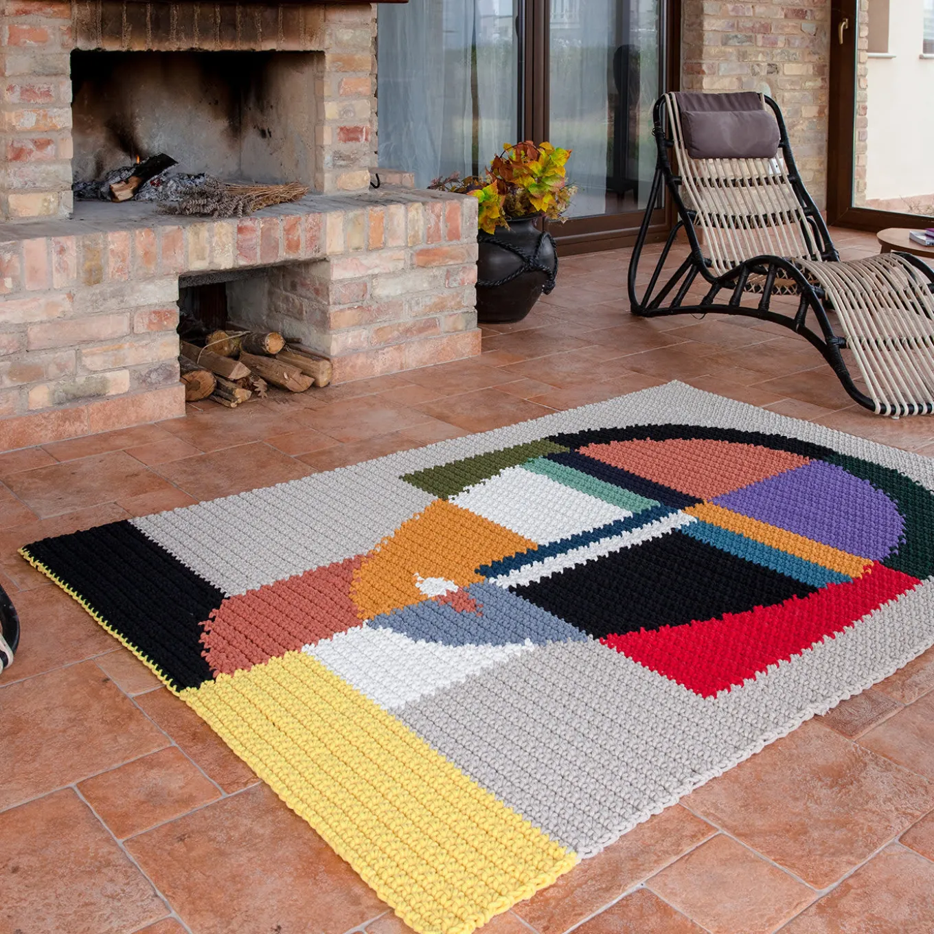 Kubel Head Rug