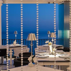 Kuma S Chrome Table Lamp by Michele Bönan