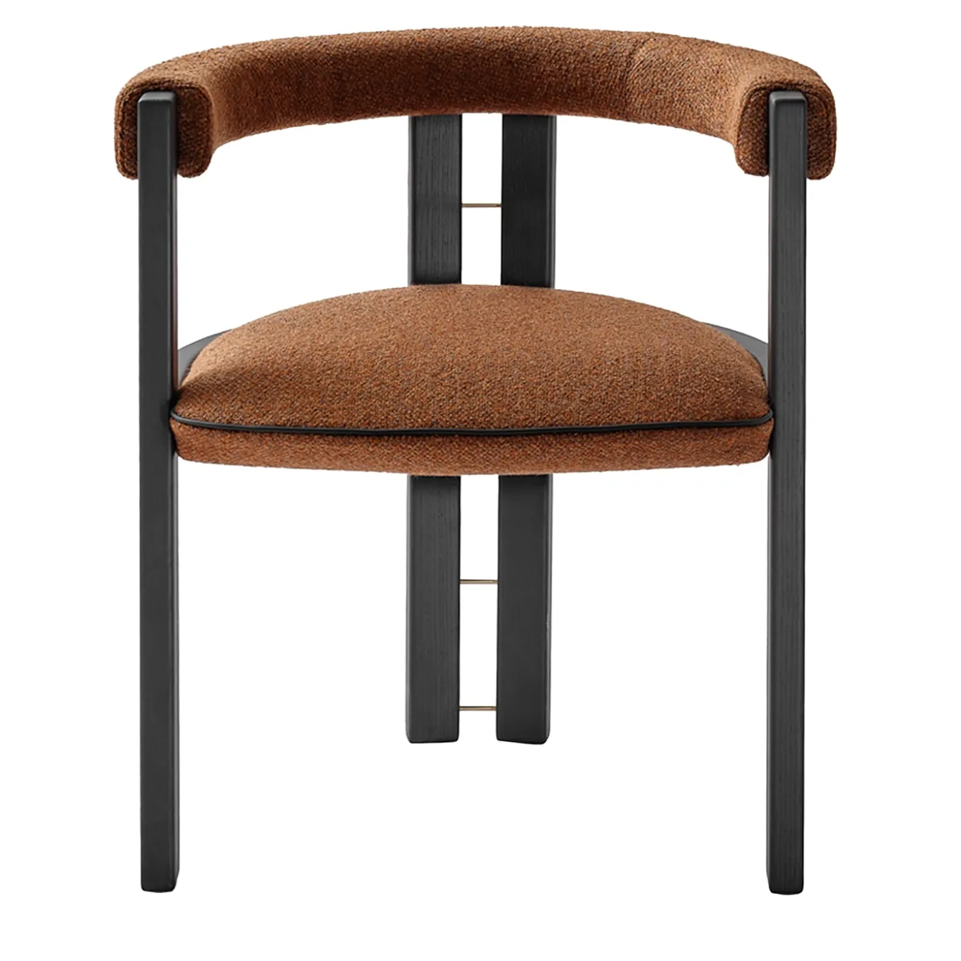 Kumiko Moka-Stained Ash Chair