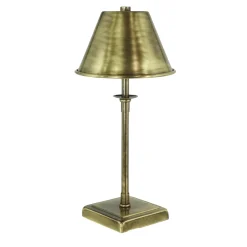 Kumina Brushed bronze Table Lamp by Michele Bönan