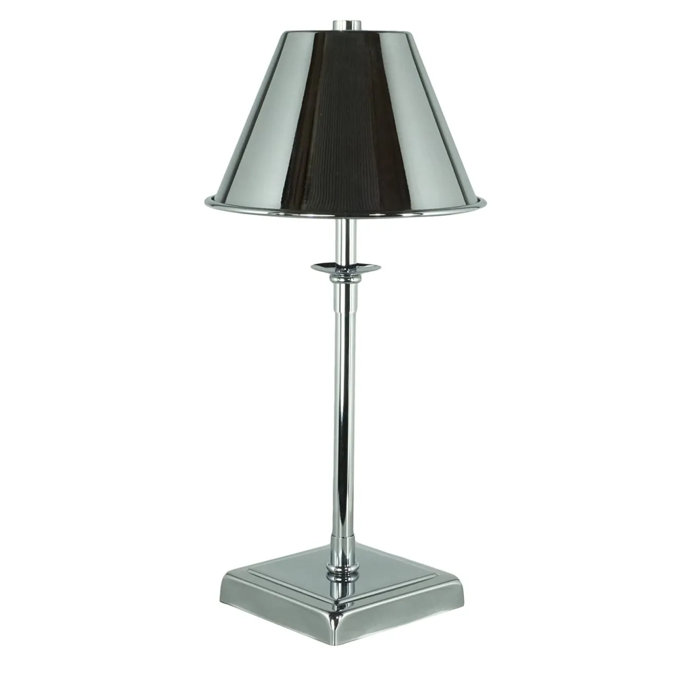 Kumina Chrome Table Lamp by Michele Bönan