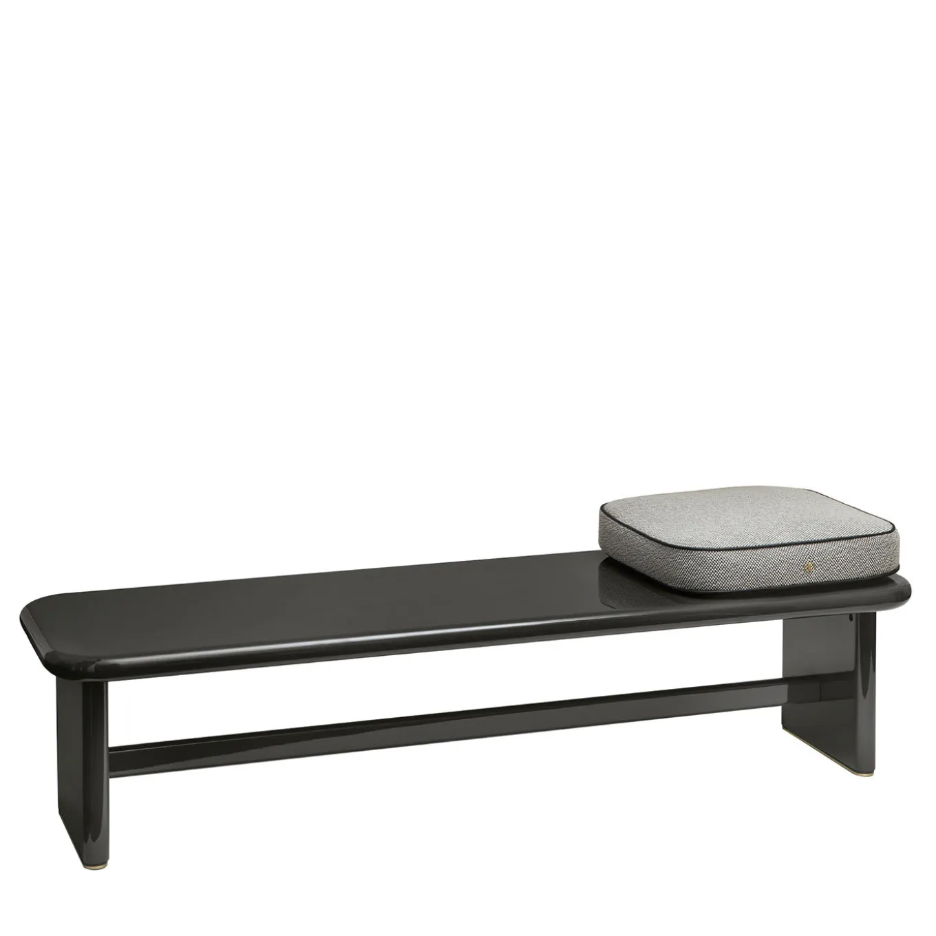 Kurger Bench with Gray Cushion by Dainellistudio