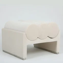 Kyl Beige Pouf