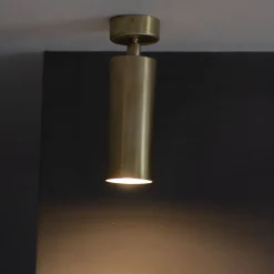 Kyle Pl Gold Brass Ceiling Lamp