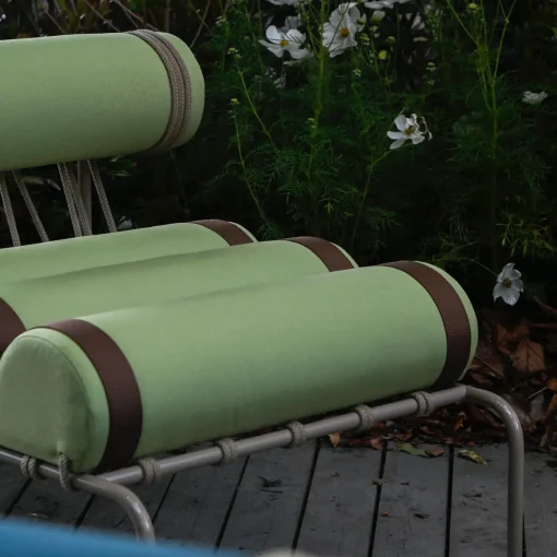 Kylindo Green Outdoor Armchair