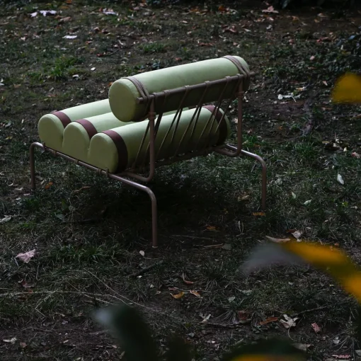Kylindo Green Outdoor Armchair
