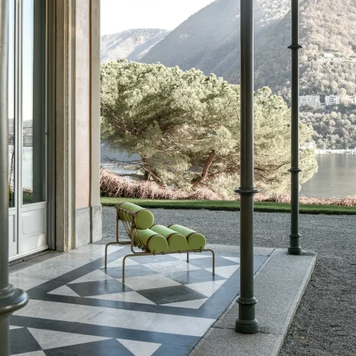 Kylindo Green Outdoor Armchair