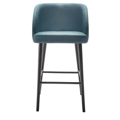 Kyoto Light Blue Bar Stool by Balutto Associati
