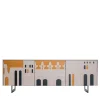 La Certosa Classic Polychrome Wooden Sideboard