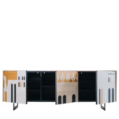 La Certosa Classic Polychrome Wooden Sideboard