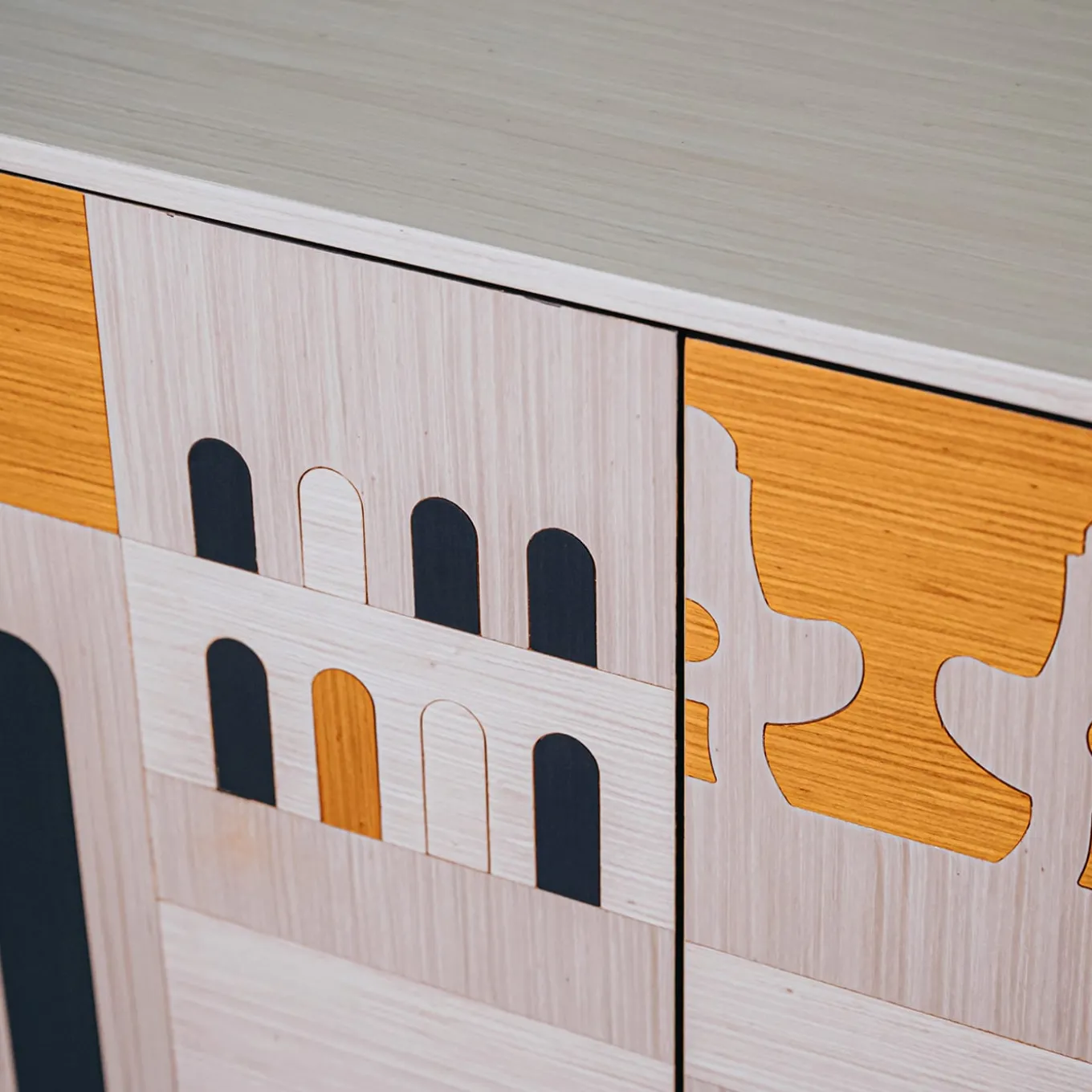 La Certosa Classic Polychrome Wooden Sideboard