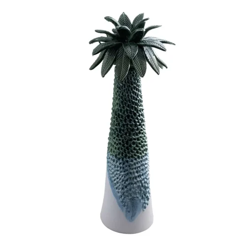 La Grande Palma Vase With Lid