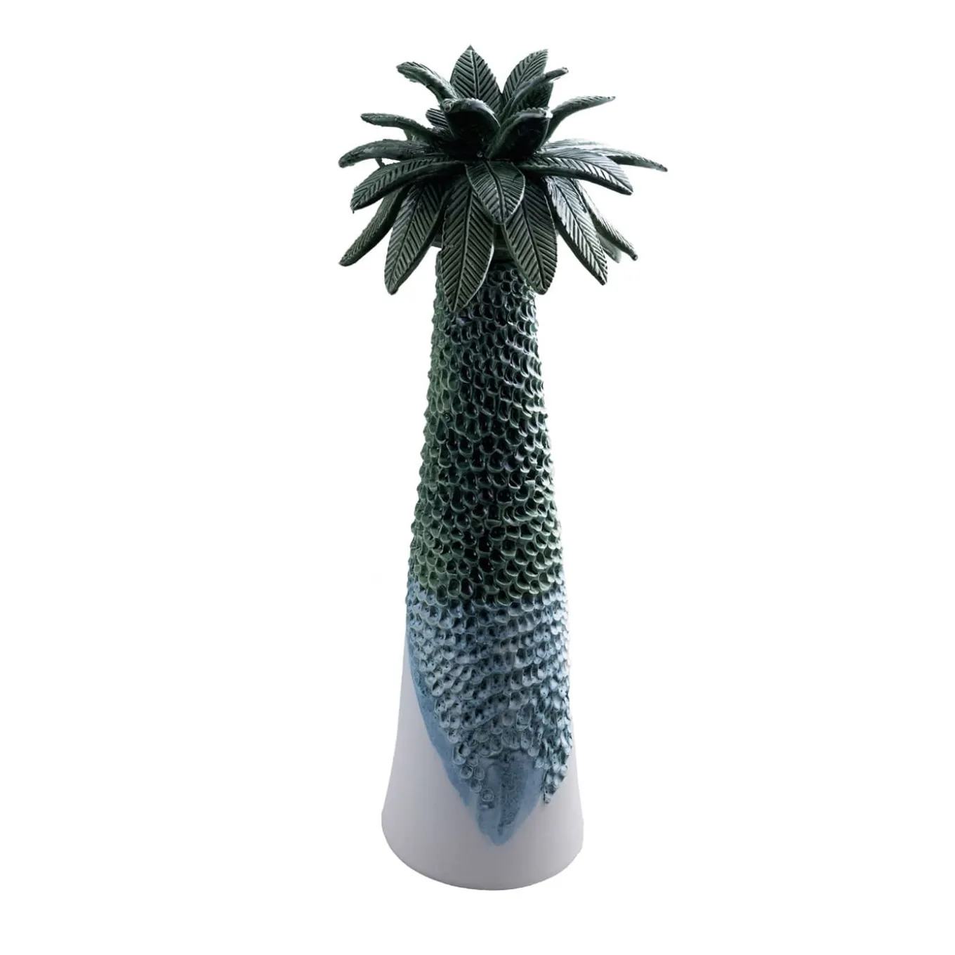 La Grande Palma Vase With Lid