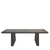 La Linea Brown Leather Desk/Dining Table