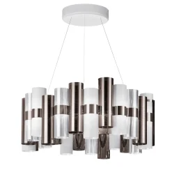 La Lollo Large Pewter/White Suspension by Lorenza Bozzoli