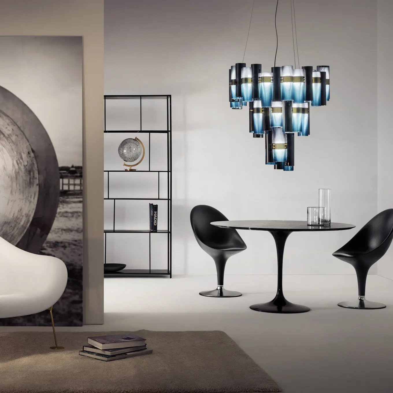 La Lollo XL Blue Suspension by Lorenza Bozzoli